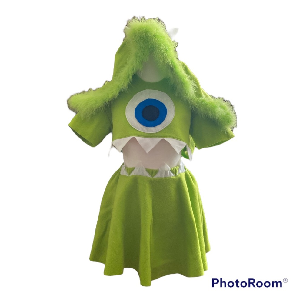 🎃🎃🎃 Handmade Mike Wazowski Costume 🎃🎃🎃